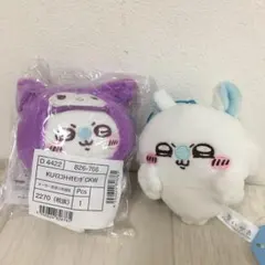 ちいかわモモンガ　クロミ　コラボ　ぬいぐるみのサムネイル