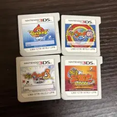 ニンテンドー3DS ゲームソフト4本セット