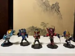 J*i様 仮面ライダー フィギュア 5体セット（クウガ、オーズ、ブレイド、ガタッ