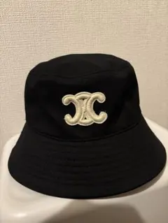 CELINE トリオンフ バケットハット ブラック
