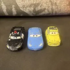 トミカ カーズ ミニカー 3台セット　貴重サリー付きのサムネイル