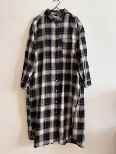 HEART MARKET チェック柄ロングシャツワンピースのサムネイル