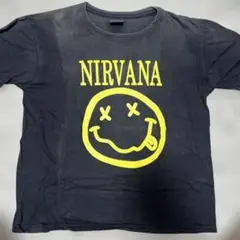 NIRVANA スミルスマーク Tシャツ Lサイズ 黒