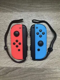 ジョイコン Joy-Con ネオンレッド/ネオンブルー 動作確認済 美品