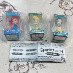 Qposket ディズニーキャラクター 3体セット