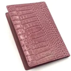 新品未使用✨SMYTHSON スマイソン　クロコ型押し　オーガナイザー　レザー 351211255_2.jpg