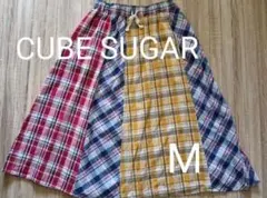 CUBESUGAR キューブシュガー ロングスカート M スカート ポケット有のサムネイル