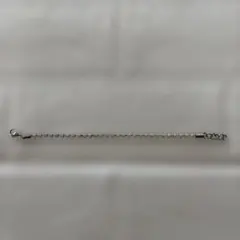 シルバー 色キラキラデザイン ブレスレット
