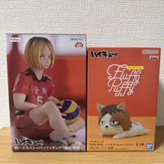 ハイキュー プライズ フィギュア 音駒 孤爪 ケンマネコ フィギュア セット