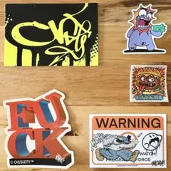 ② グラフィティー ステッカー 5枚セット graffiti グラフィティ