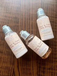 ロクシタン シャワージェル ミルクローション 非売品 35ml 3本セット