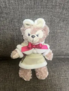 ディズニー　シェリーメイ　クリスマス　ぬいぐるみバッチ