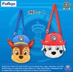 【新品】パウパトロール④ ビッグフェイスポシェット マーシャル チェイス 2種