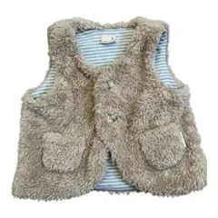 プティマイン　ベビーボアベスト　80cm