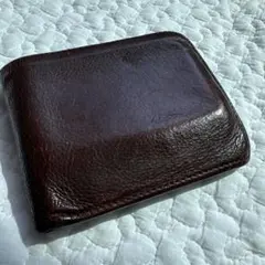 イルビゾンテ！ブラウンレザー 二つ折り財布‼️