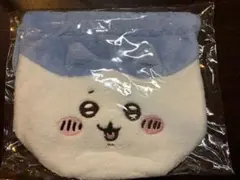 ちいかわフェイス巾着　ハチワレ