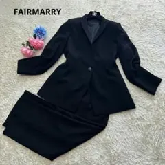 大きいサイズ✨美品　フェアマリー　パンツスーツ　フォーマル　冠婚葬祭　13AR