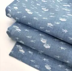 小紋 洗える着物 夏着物 松 松葉散らし 可愛いデザイン 化繊 T-7079のサムネイル