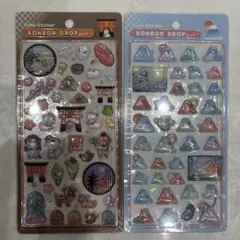 正規品 ボンボンドロップシール 和柄 古都めぐり 富士山