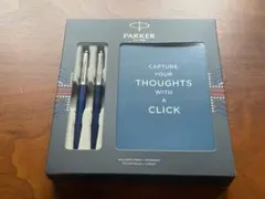 PARKER JOTTER シャープペンシル ボールペン メモ帳 セット ブルー