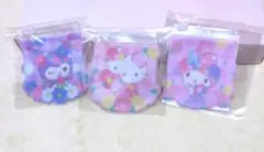 サンリオ　Happyくじ　ジッパーバッグ　クロミ　キティ　マイメロ