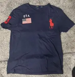 ポロ ラルフローレン 半袖 Tシャツ ビッグポニー チーフキーフ着用 USA