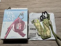 【正規品】ラブブ　PIN FOR LOVE ぬいぐるみ イニシャル 【V】