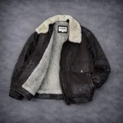 【羊革】90s vintage leather jacket g1 a2