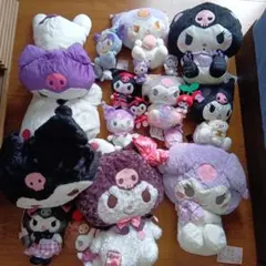 Sanrio クロミ ぬいぐるみ １９点セット