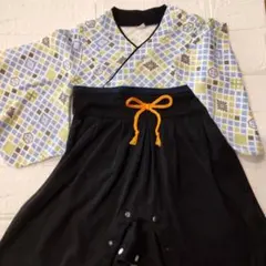 ベビー袴ロンパース　男の子　70サイズ　お食い初め　初節句