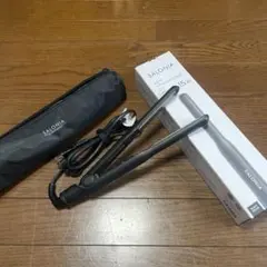 【1点限り】SALONIA ストレートヘアアイロン 収納 ケース付き 15mm