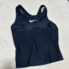 Nikeナイキ　タンクトップ水着フィットネス水着　ネイビー紺M
