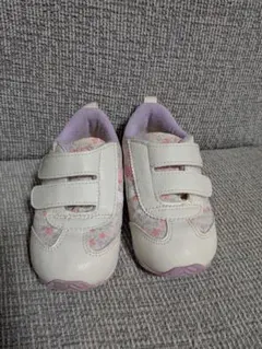 asics 花柄スニーカー　15センチ