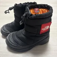 THENORTHFACE.KIDS.ヌプシブーツ.スノーブーツ.18.0.黒.