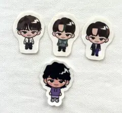 SnowMan すのチル　シール　ステッカー　4種セット 深澤辰哉