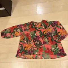 長袖　トップス　花柄　アミナ yul チャイハネ　カヤ　amina