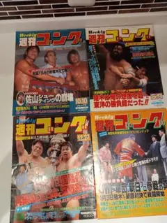 プロレス雑誌 ゴング 4冊セット - メルカリ