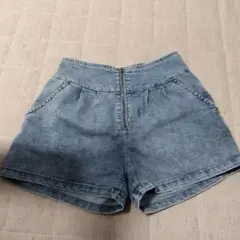 美品 セシルマクビー パンツ ショートパンツ M チャック付き ショーパン