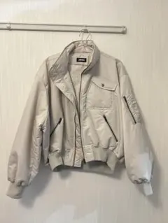 JIMWAG ブルゾン ジャケット アイボリー - メルカリ