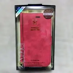 【高級未開封】らくらくスマホ F-52Bレッド 手帳型ケースストラップ付き