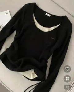 レイヤードニット