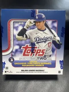 MLB Topps 2025 Series Two 4箱セットシュリンク付き - メルカリ