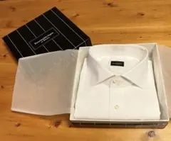 【新品未使用タグ付】エルメネジルド ゼニア ホワイトドレスシャツのサムネイル