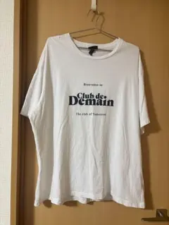 H&M リラックスフィット Tシャツ M ホワイトのサムネイル