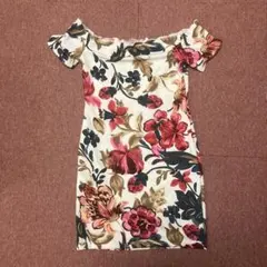 SHEIN フラワープリント ミニワンピース M
