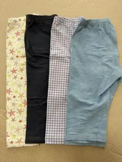 ユニクロ　レギンスパンツ　110cm 4点セット