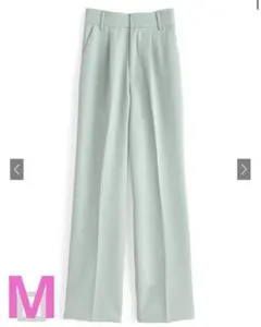 センタープレスストレートパンツ[dk1468]