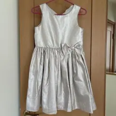 シルバーリボン付きドレスお値下げすますのサムネイル