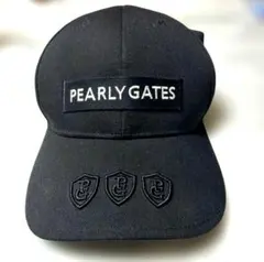 PEARLY GATES パーリーゲイツ ゴルフキャップ ブラック
