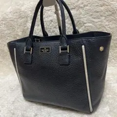 ケイトスペード　ハンドバッグ　トートバッグ　ブラック　レザー